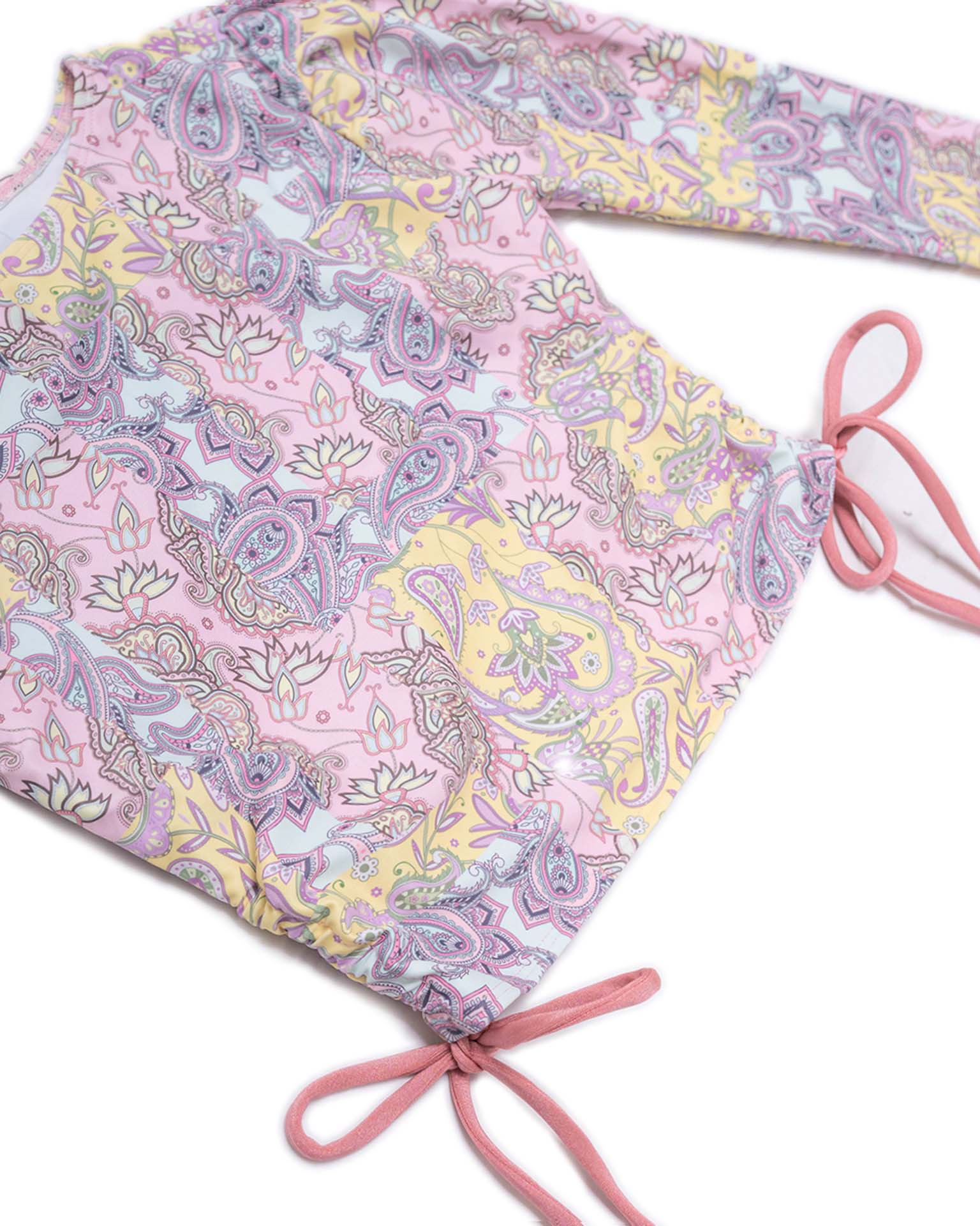 2 Piece Swimsuit Set with Side Ties