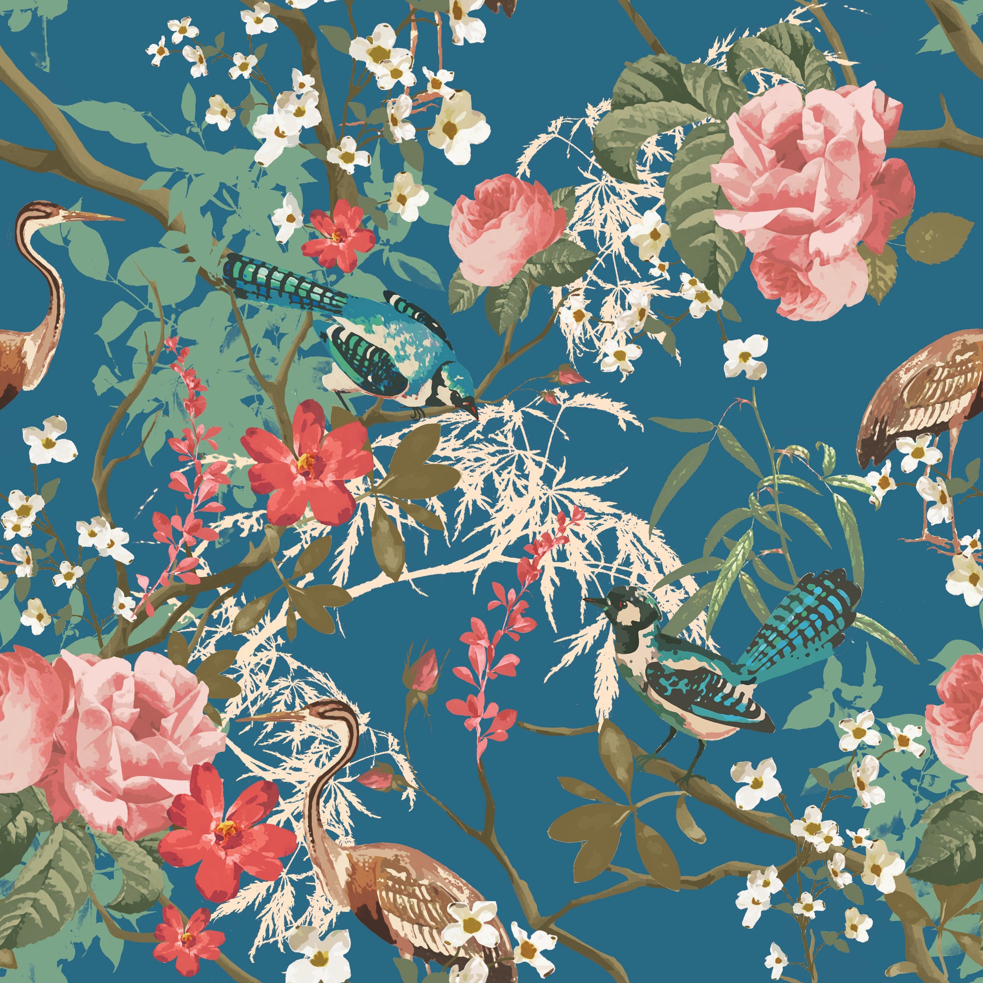 Wild Garden Sarong (Autumn)