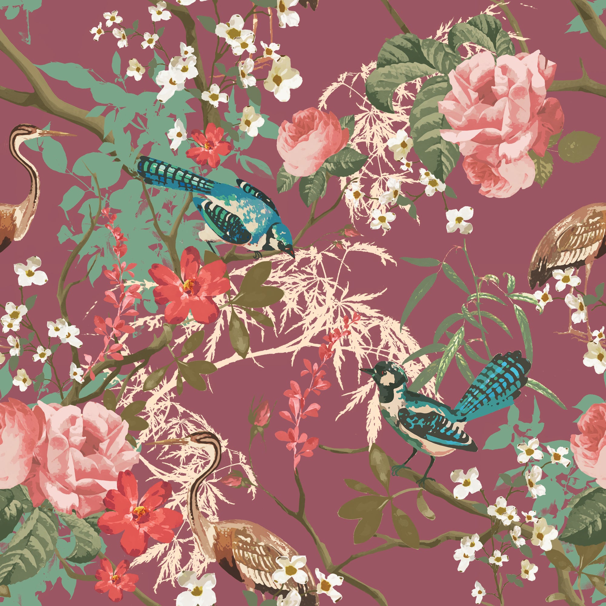 Wild Garden Sarong (Ivy)