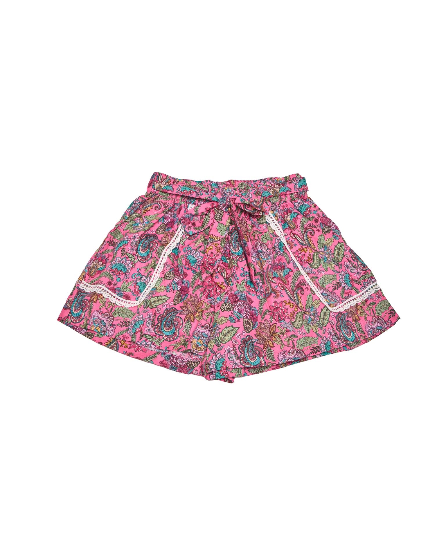 Cotton Shorts with Pocket