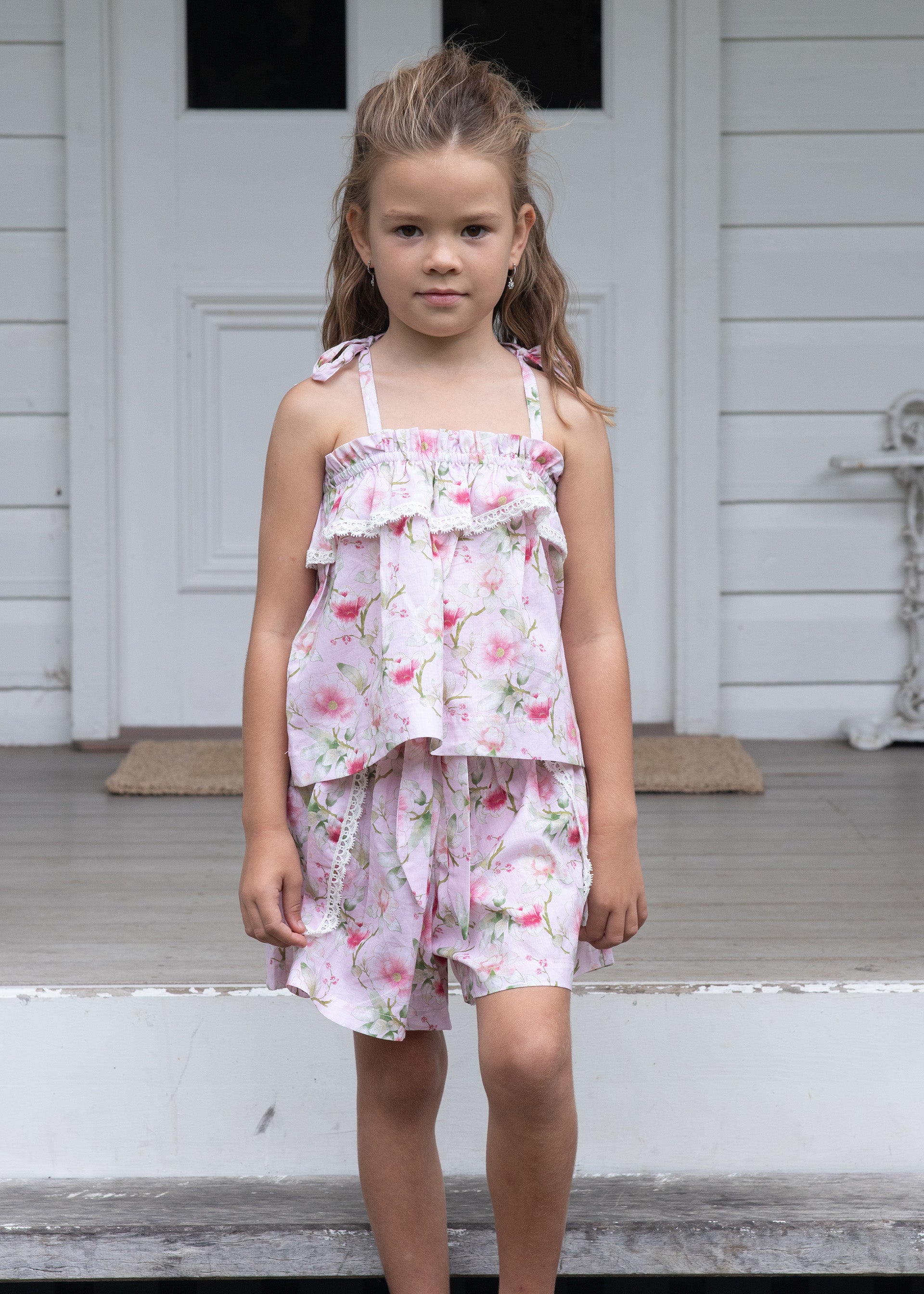 Cotton Shorts with Pocket