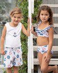 Boys Nautical Board Shorts - Lifestyle 3