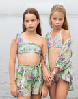 Girls Horses Summer Lightweight Kimono - Lifestyle