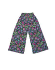 Olga Valentine Phoenix Wide Leg Pants flat lay, back view