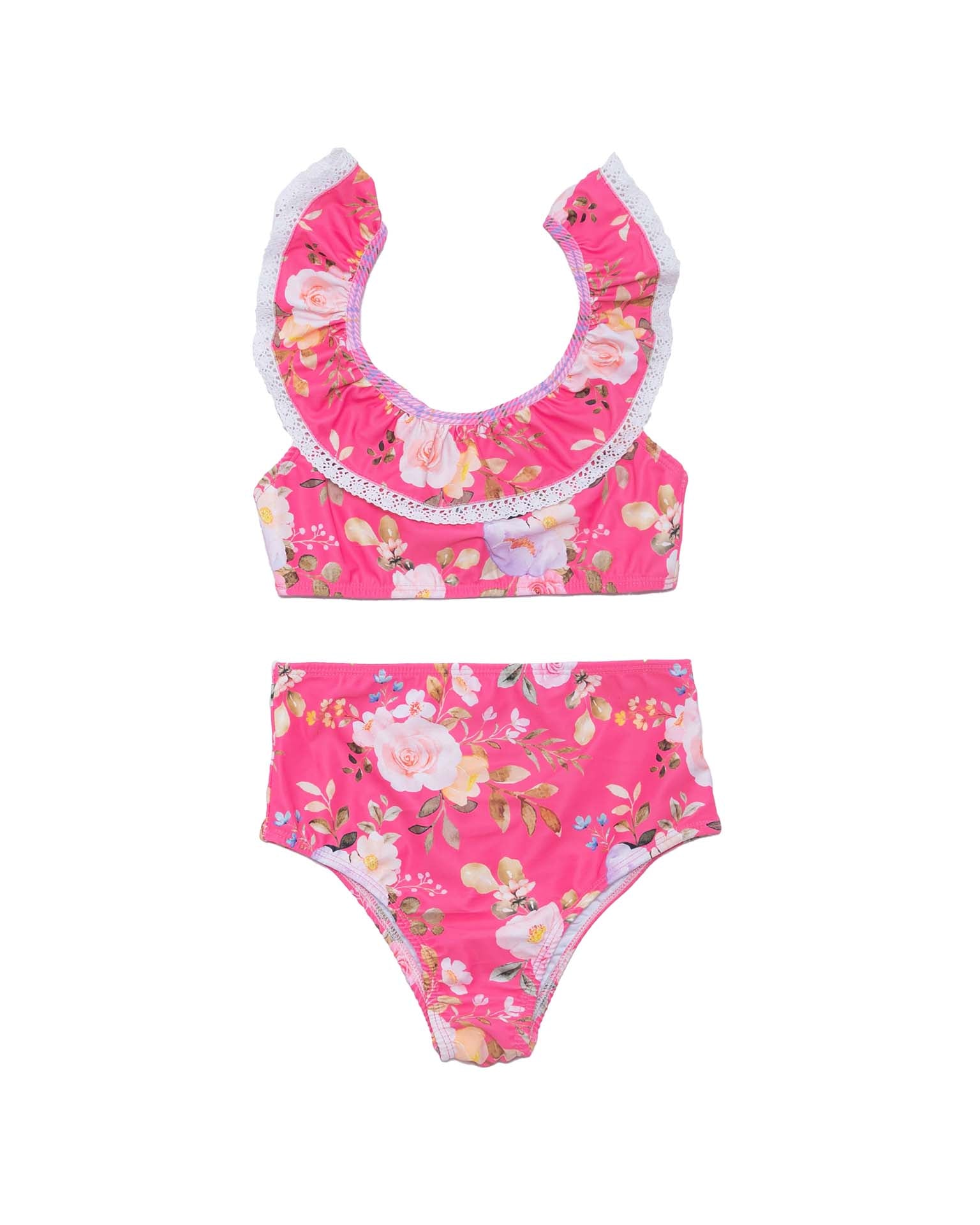 Ruffle Neck Bikini