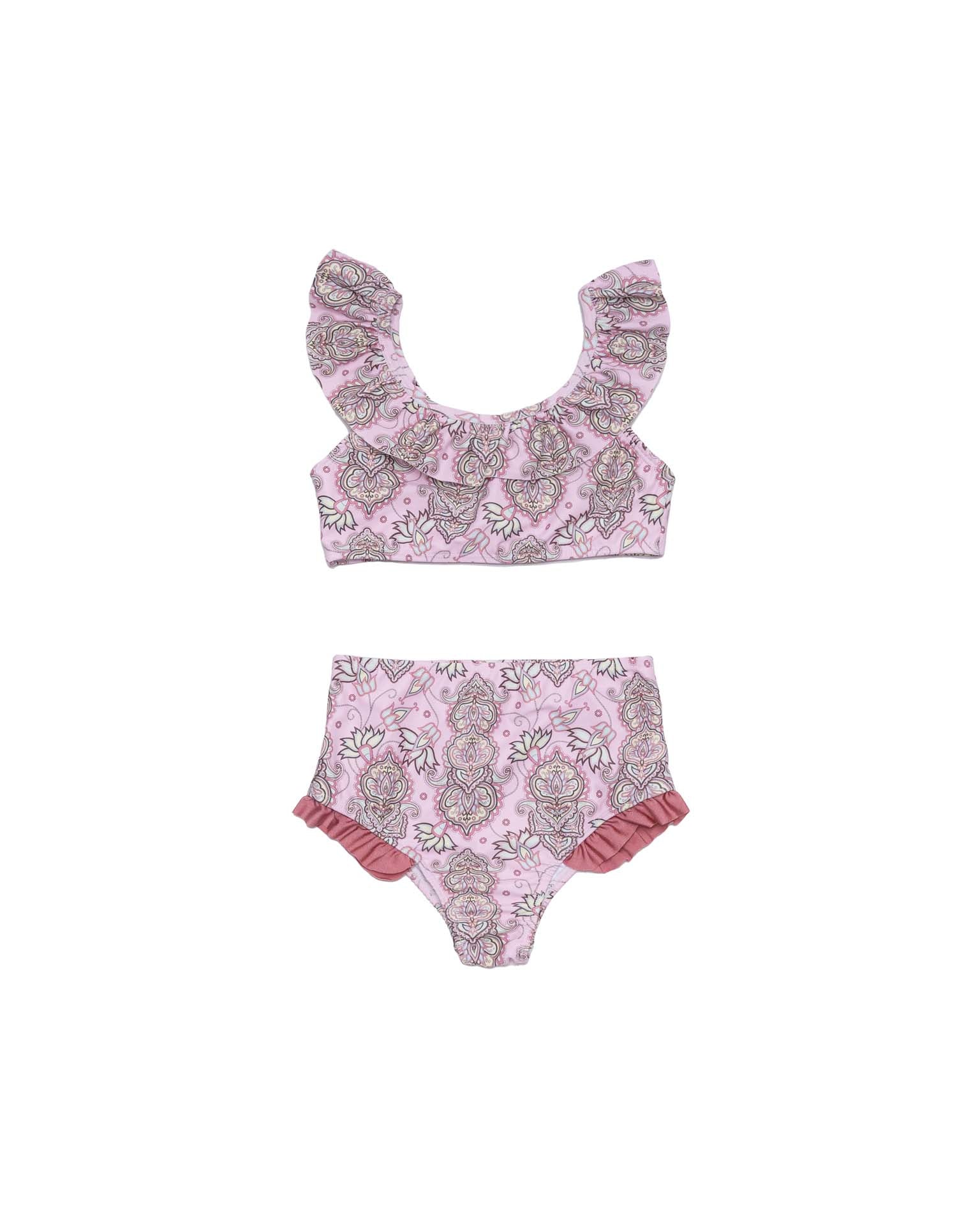 Ruffle Neck Bikini