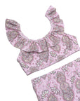 Ruffle Neck Bikini