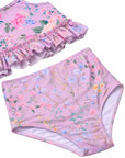 Girls Tankini Swimsuit – Violetta / Clarabelle - Olga Valentine girls swimwear (image 5 of 5)