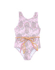 One Piece Swimsuit with Belt | Wild Flower