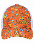 Peace, Love & Happiness Mesh Cap (Jesabell)