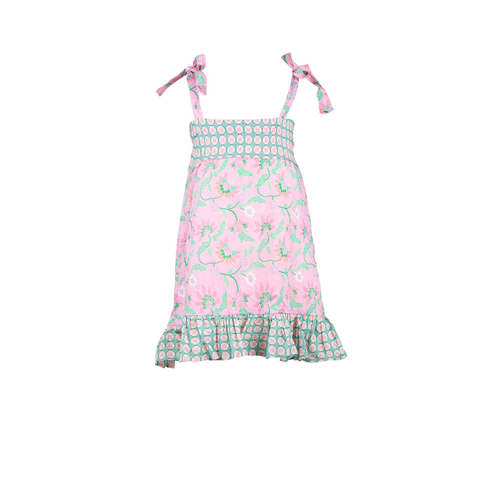 Ibu Ibu Tie Shoulder Dress (Ayu)