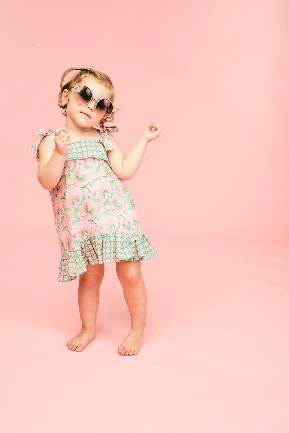 Ibu Ibu Tie Shoulder Dress (Ayu)