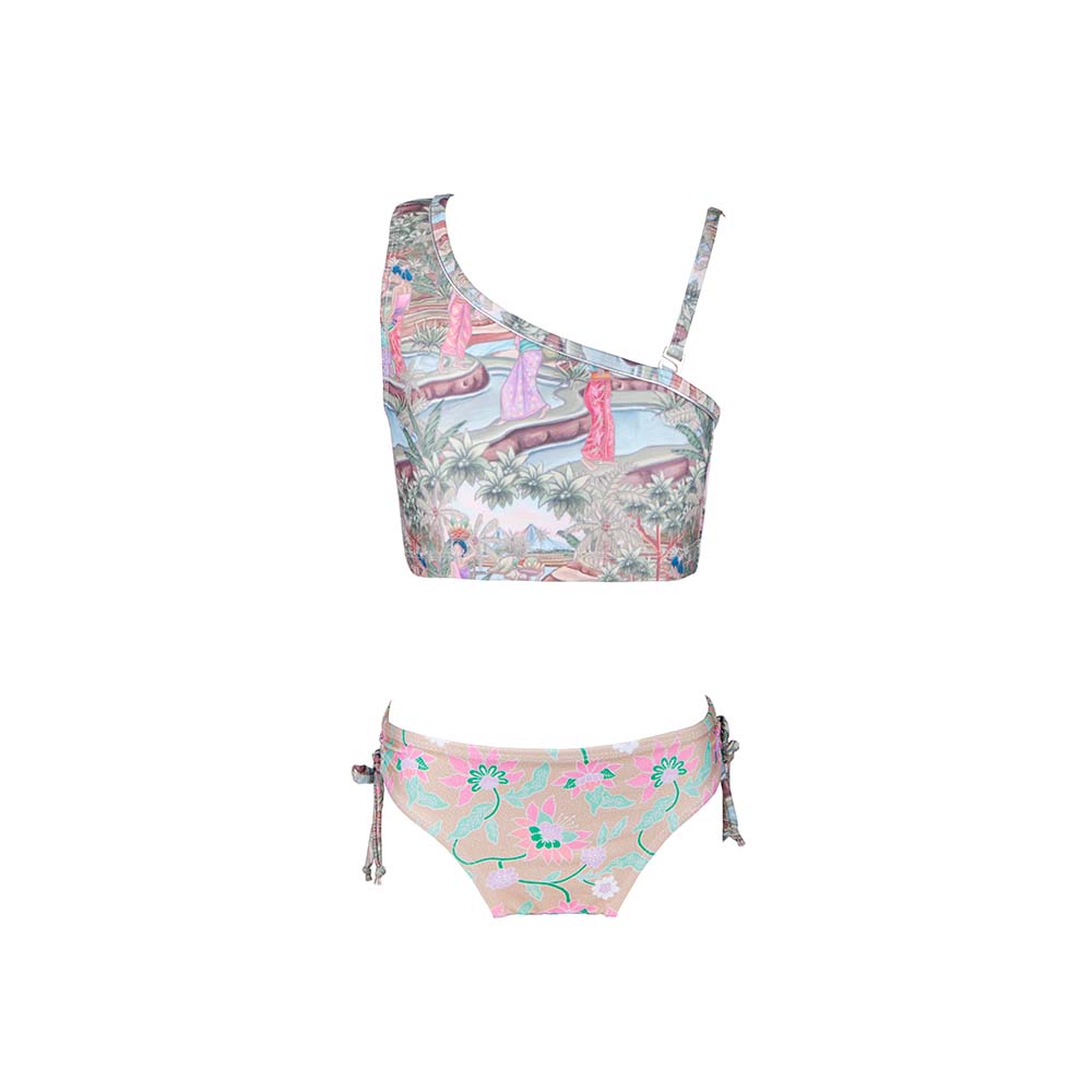Ibu Ibu One Shoulder Bikini / Piping (Indah)