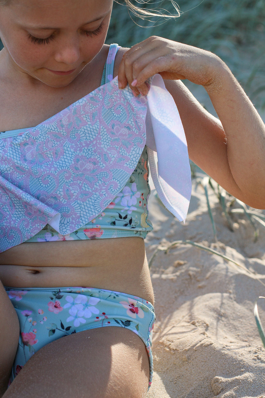 Marie Antoinette Ruffle Bikini (Amalie)