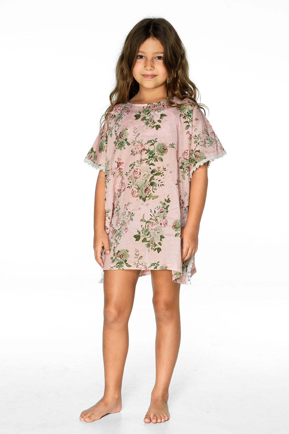 Love Letters Simple Kaftan (Adore) - Front