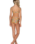 Girls Bikini Swim Set - Orange Retro - Jesabell - Back 2