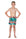 Boys Board Shorts - Retro Cadillac - Front