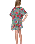 Tropicana Simple Kaftan (Isla) - Back