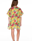 Tropicana Simple Kaftan (Lei) - Back
