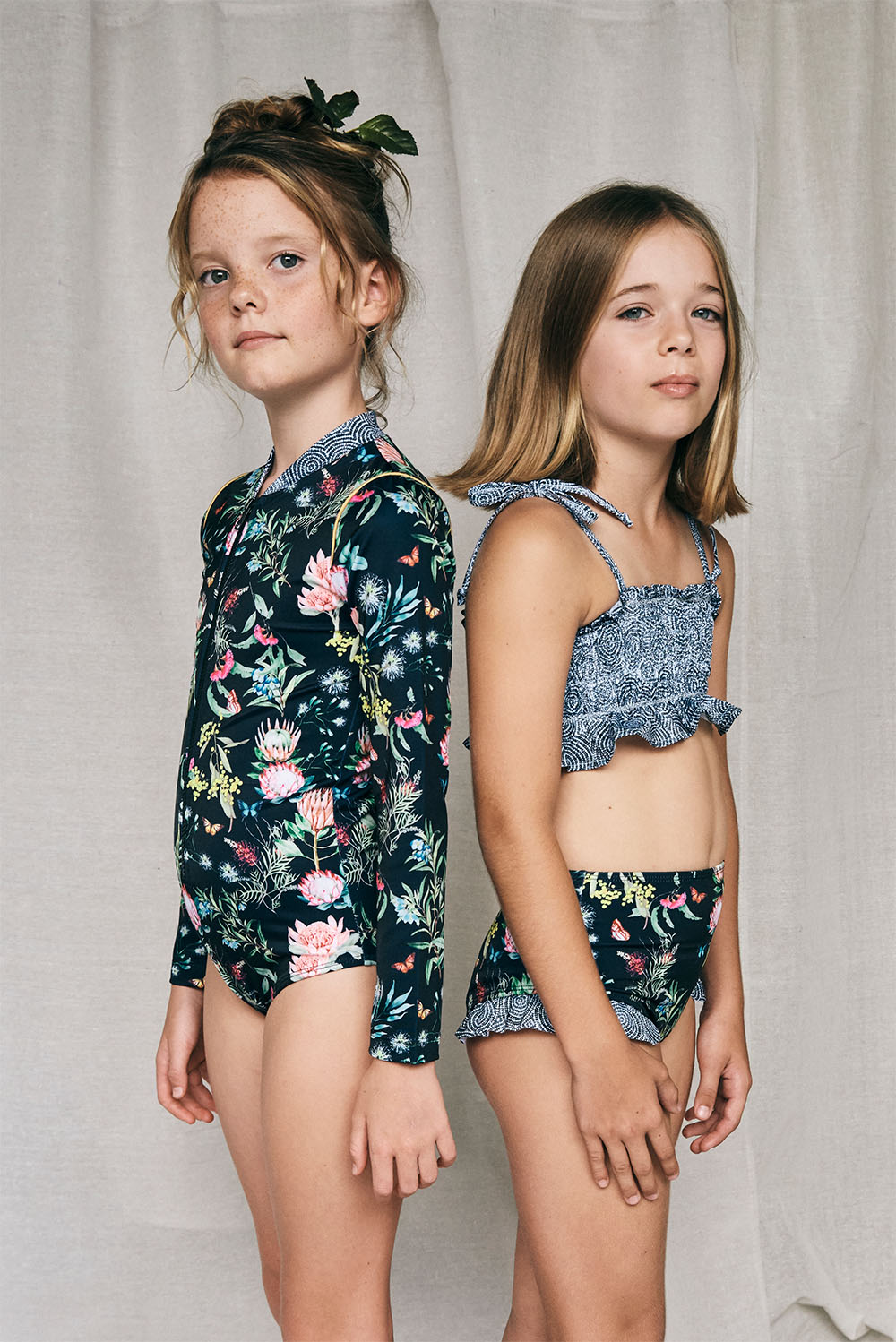 Waltzing Matilda Long Sleeve Zip One Piece (Ned)