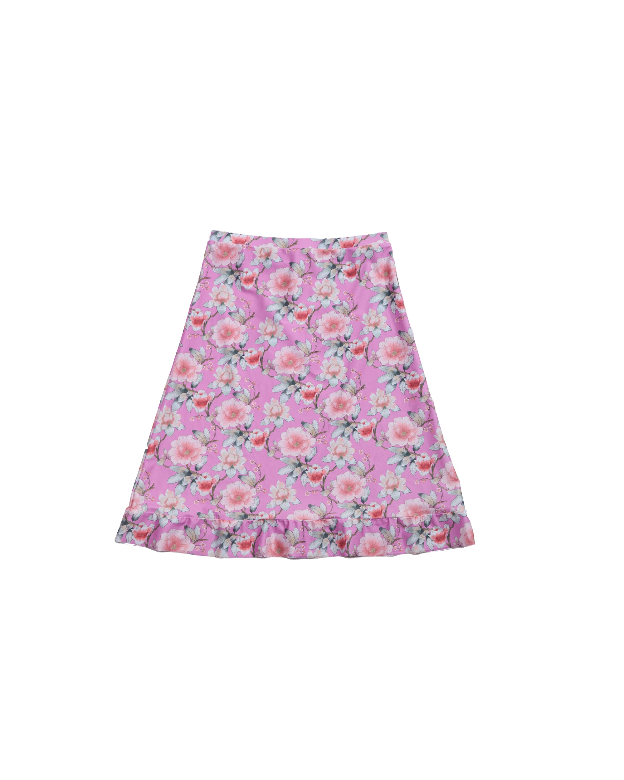 Long Swim Skirt (Morning Bloom)