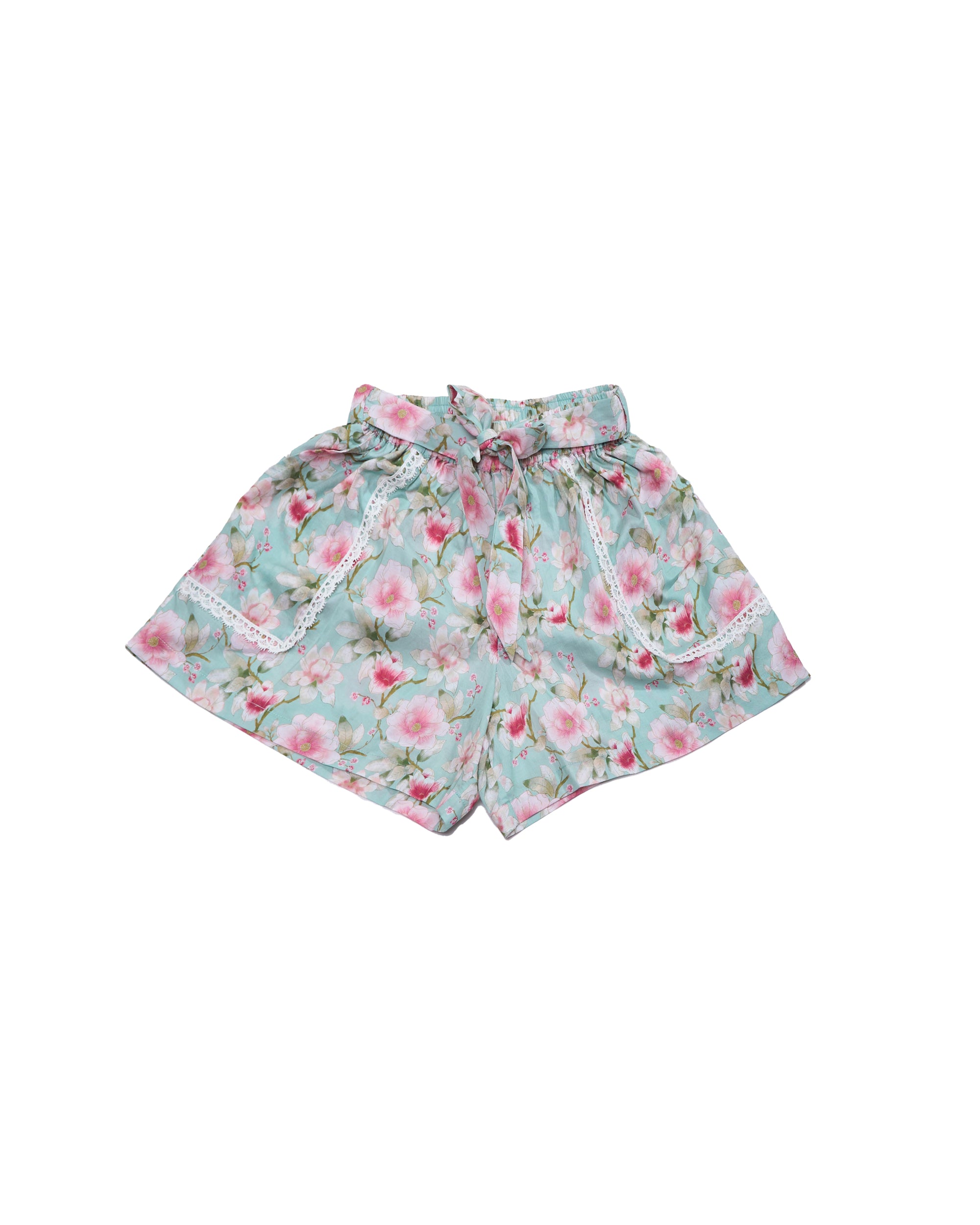 Cotton Shorts With Pocket (Blossom)