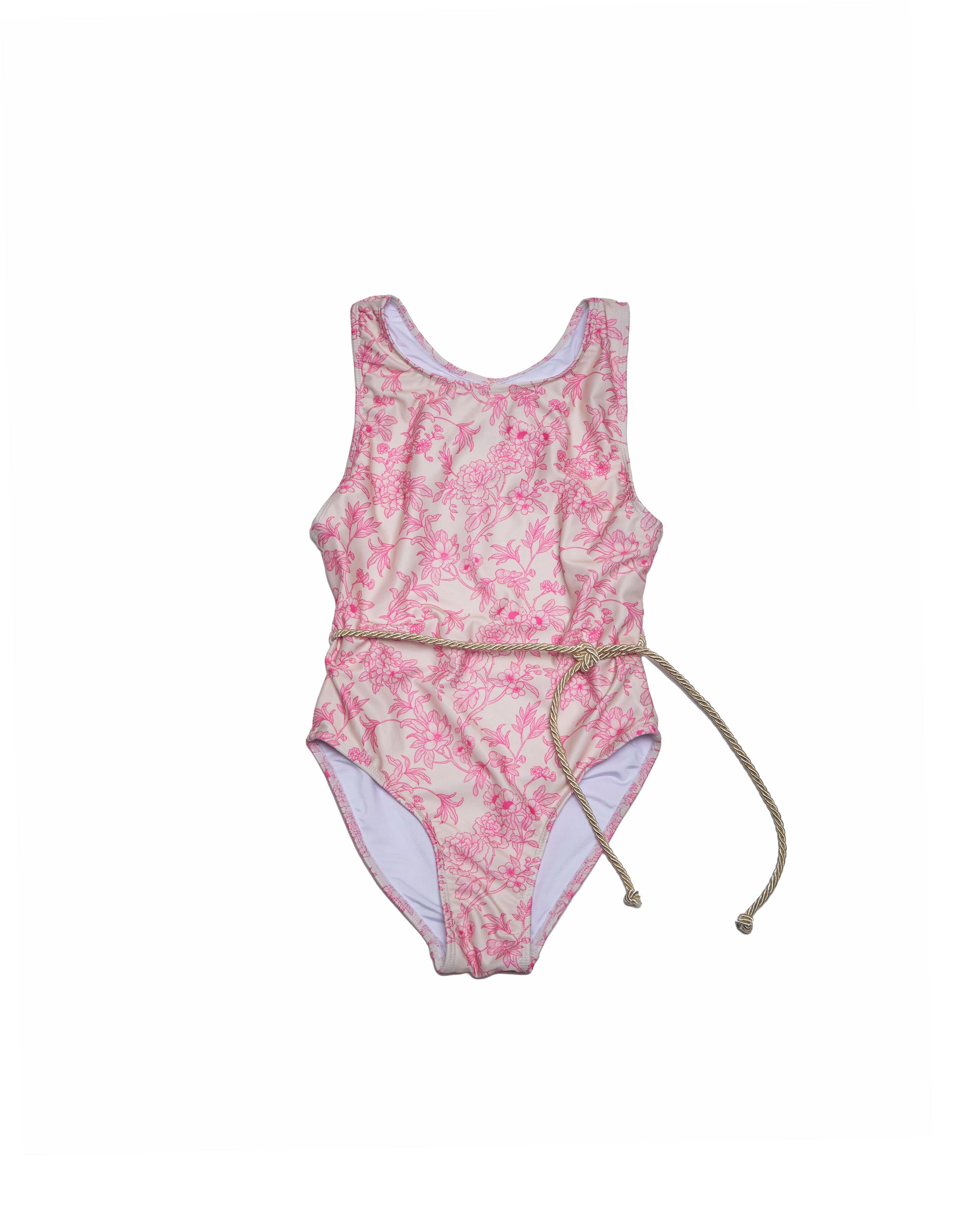 Belt One Piece (Morning Bloom)