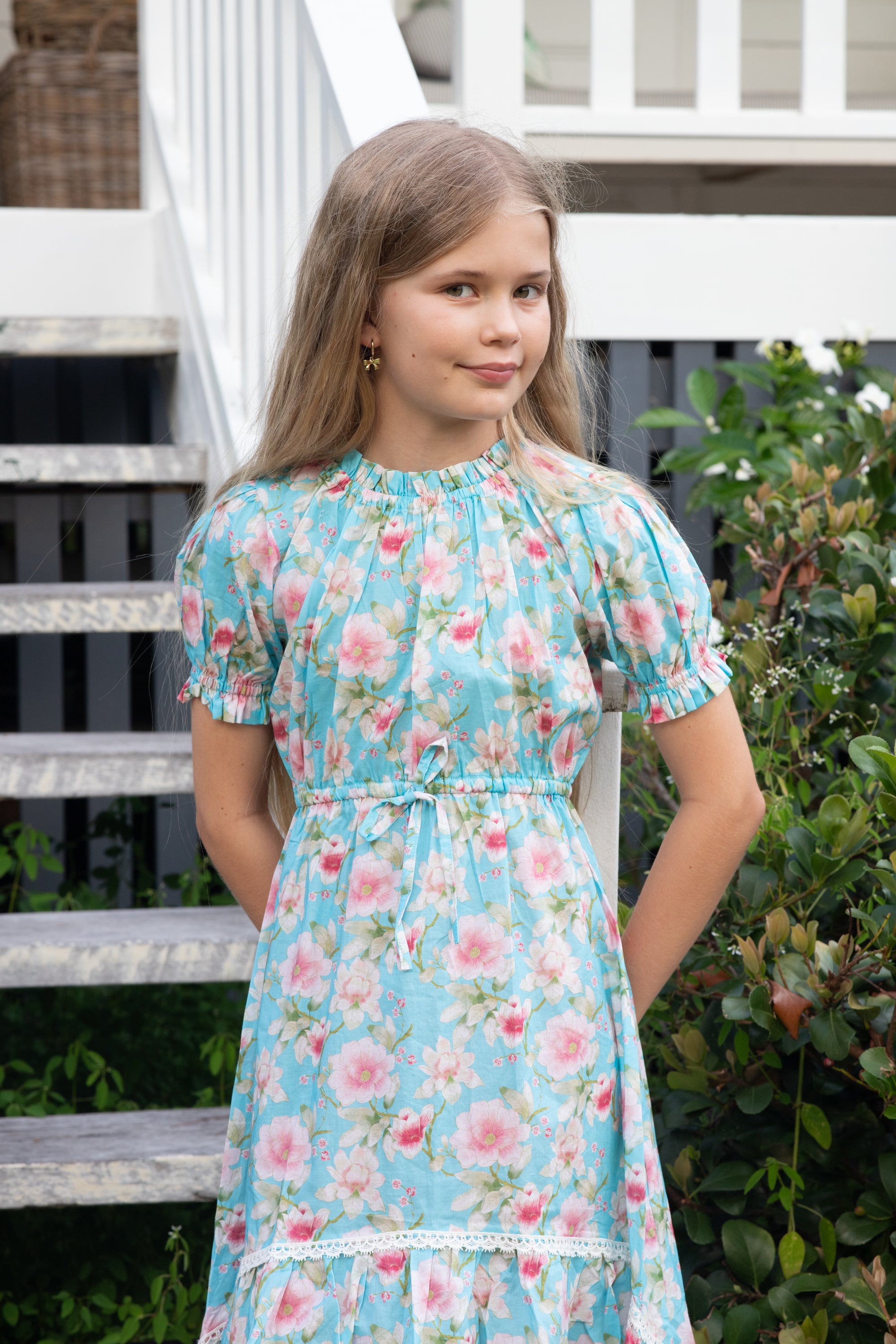 Dip Hem Dress (Meadowlight)
