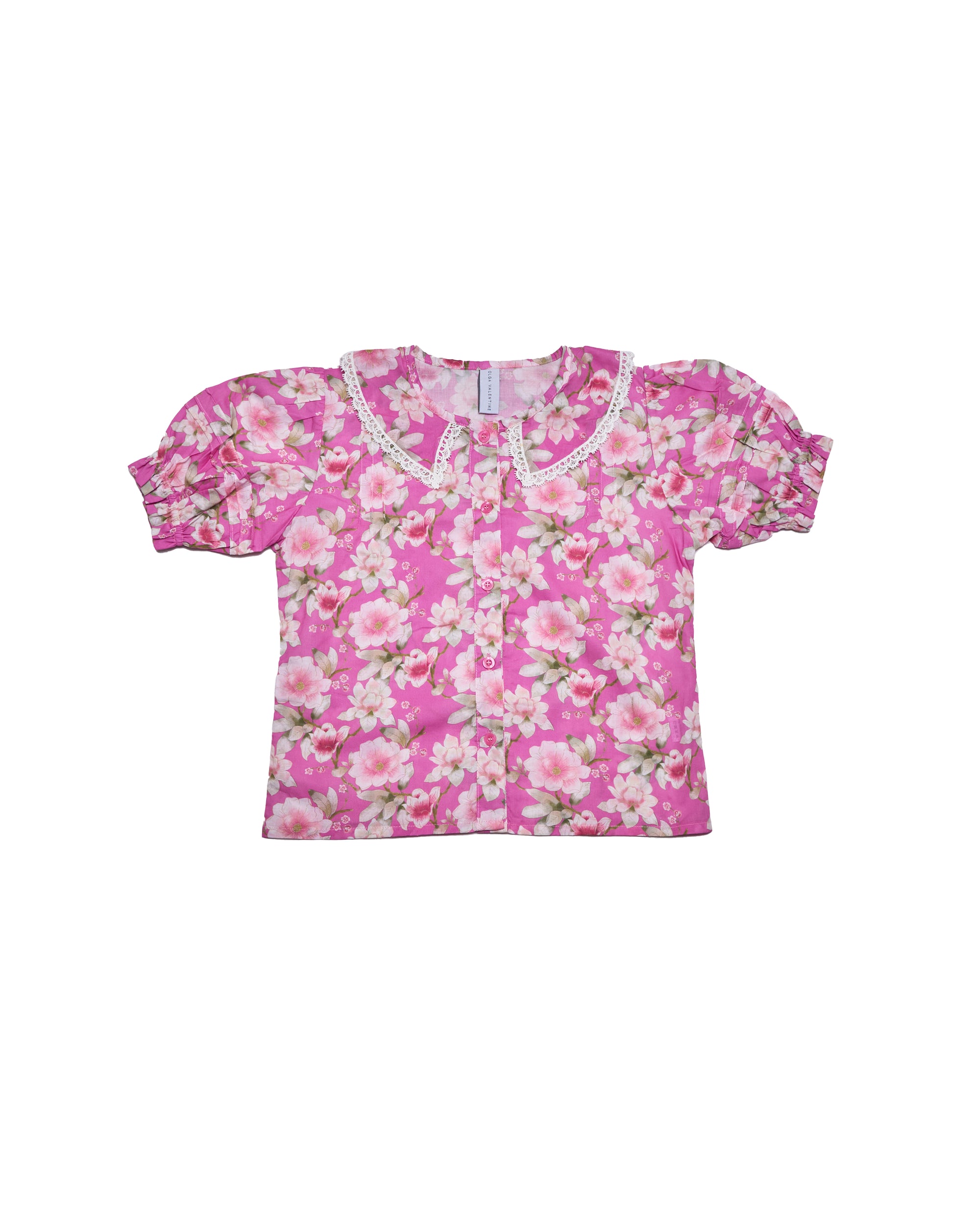 Peter Pan Blouse (Morning Bloom)