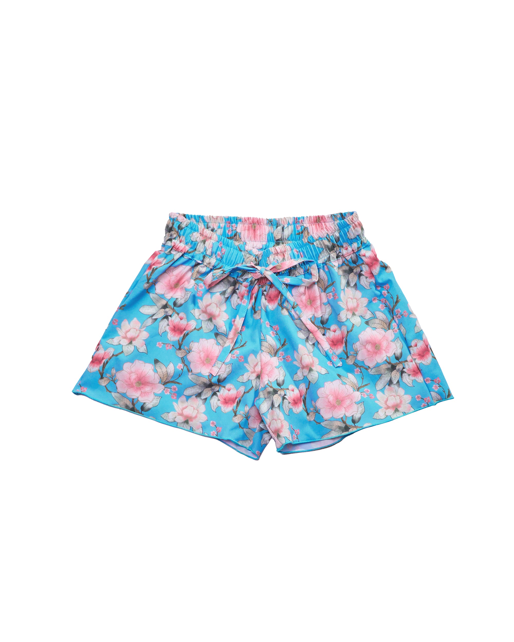 Girls Board Shorts / Tie (Meadowlight)
