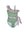 One Shoulder One Piece With Ruffle Trim (Green Fields)