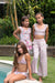 Ruffle Neckline Bikini (Clover)