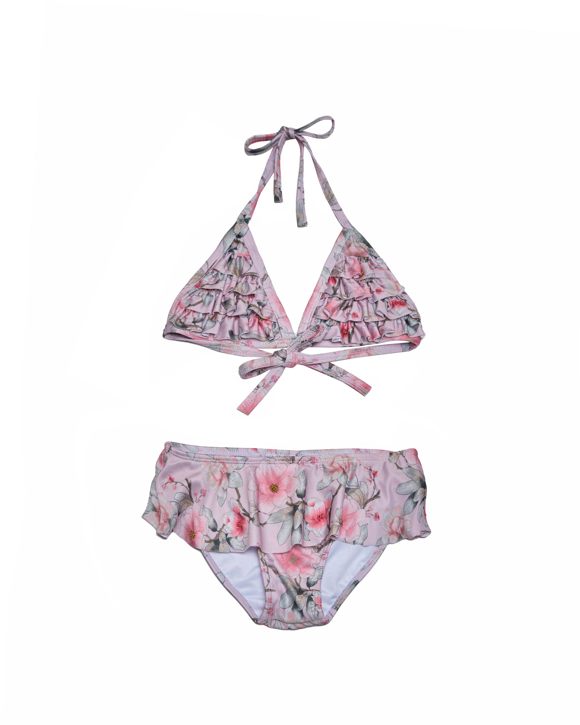 Frilly String Bikini (Petal)