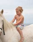 Boys Floral Board Shorts - Lifestyle
