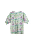 Girls Horses Summer Lightweight Kimono - Back