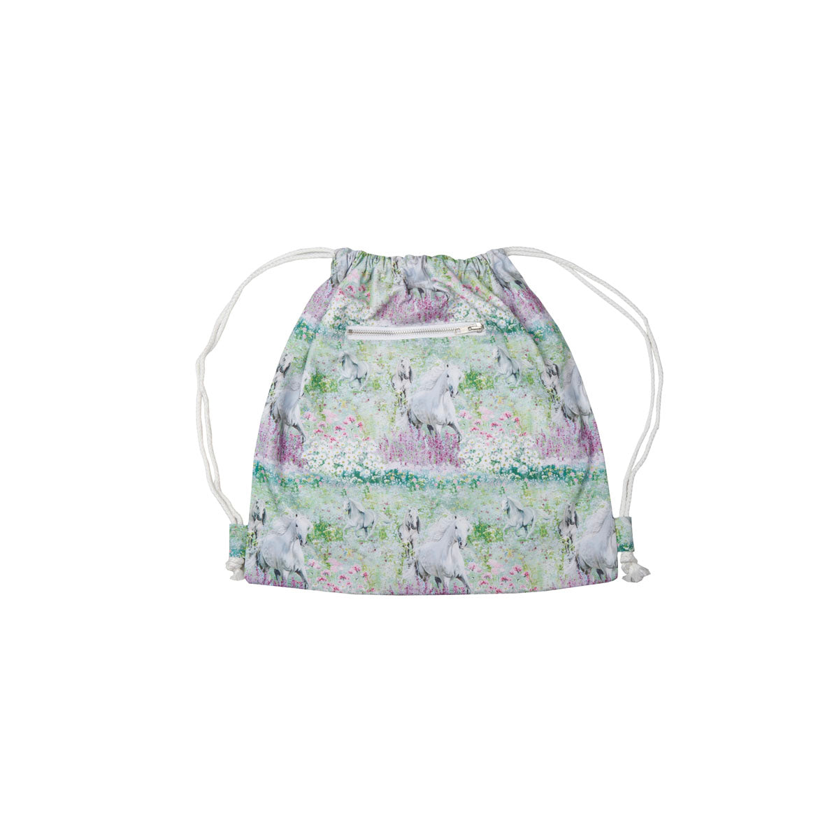 Girls Horses Swim Bag -  Front