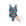 Girls Navy Floral One Piece Swimsuit with Tie - Front