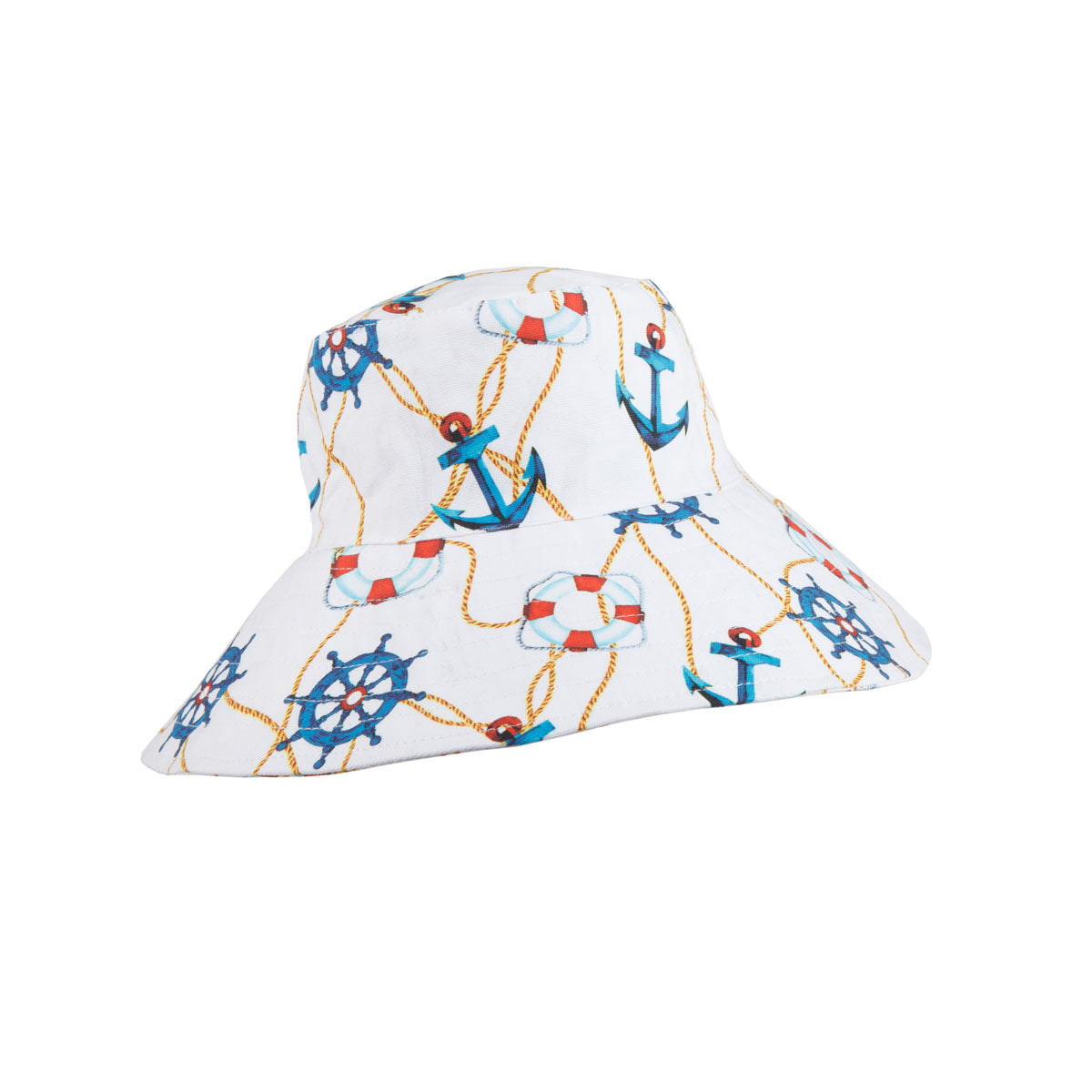 Childrens Nautical Bucket Hat