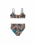 Girls Leopard Reversible Bikini with High Waist - Front 1