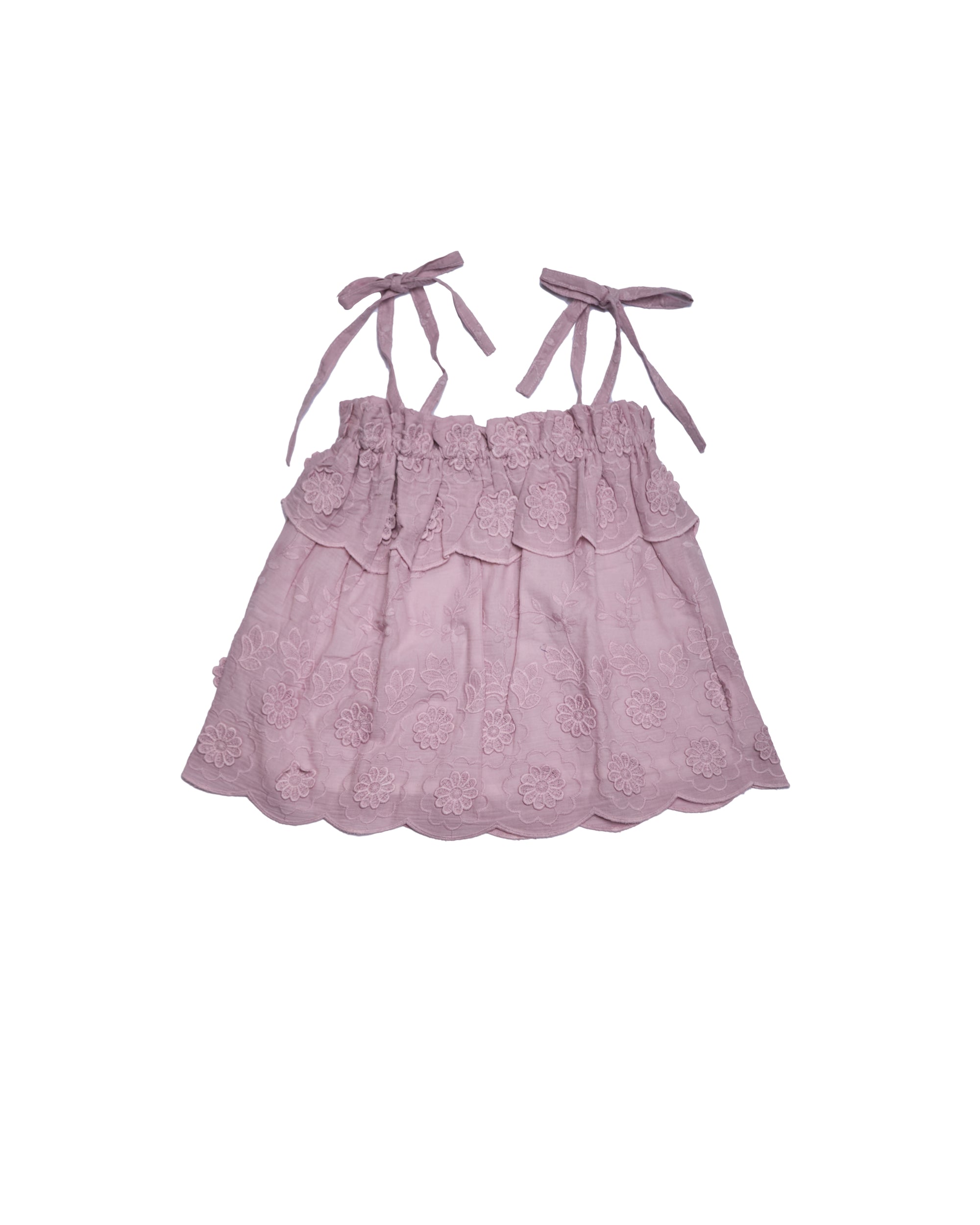 Cross Over Back Top (Dusty Rose)