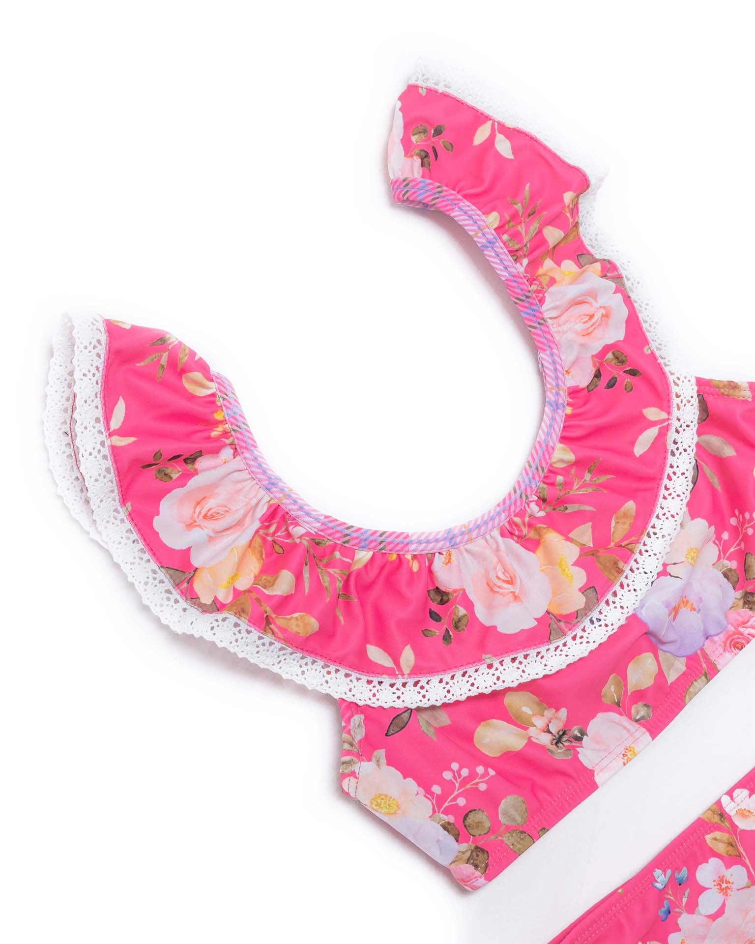 Ruffle Neck Bikini