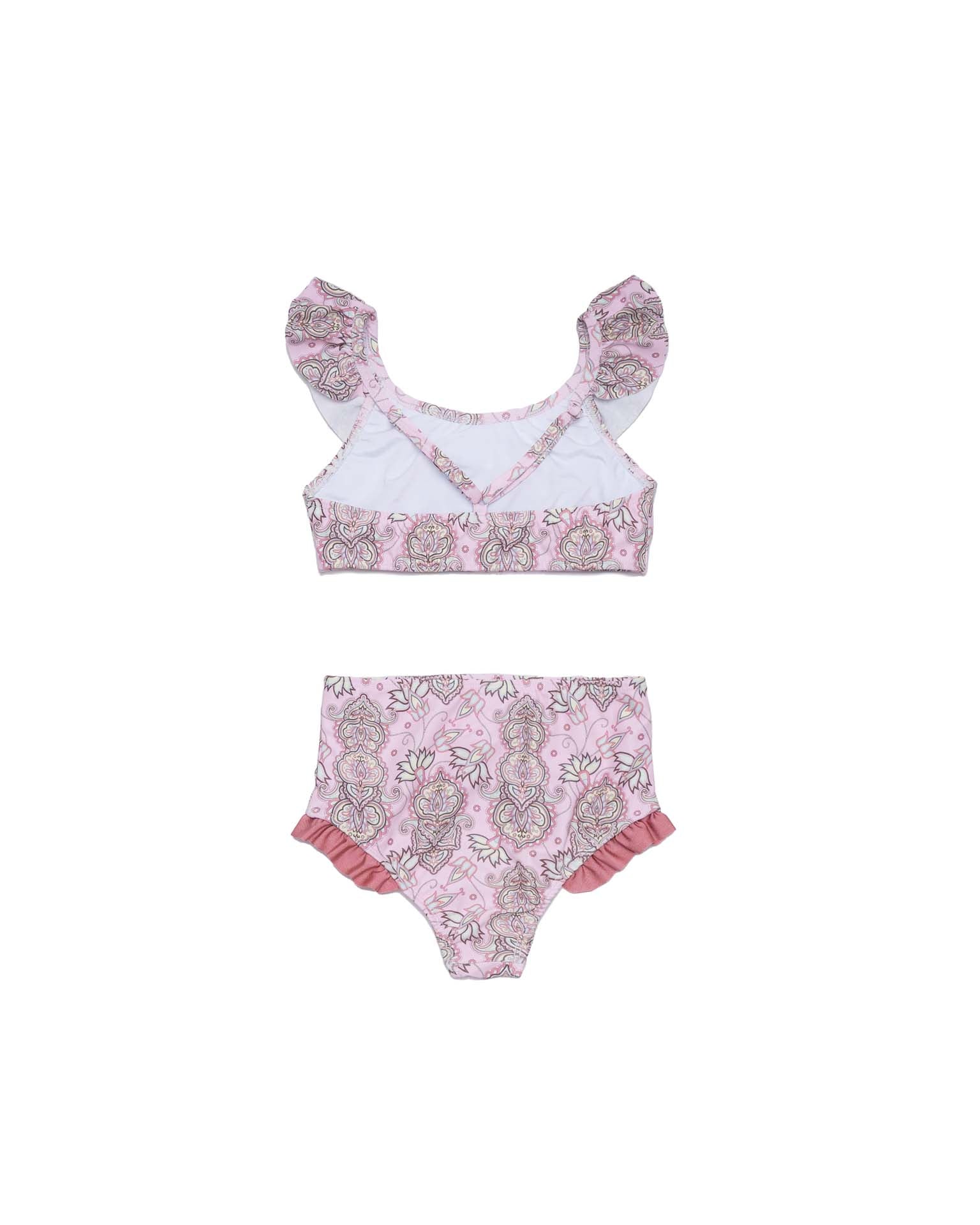 Ruffle Neck Bikini
