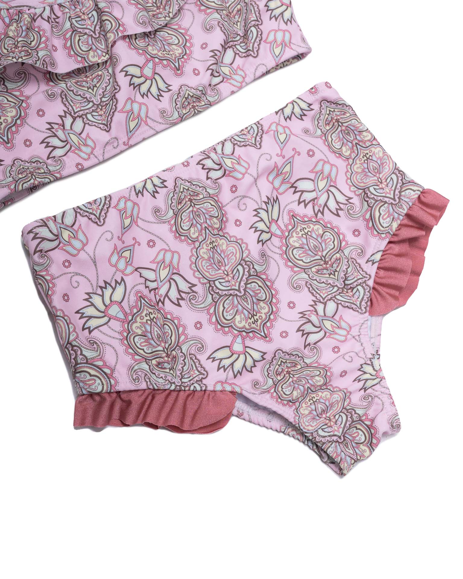 Ruffle Neck Bikini