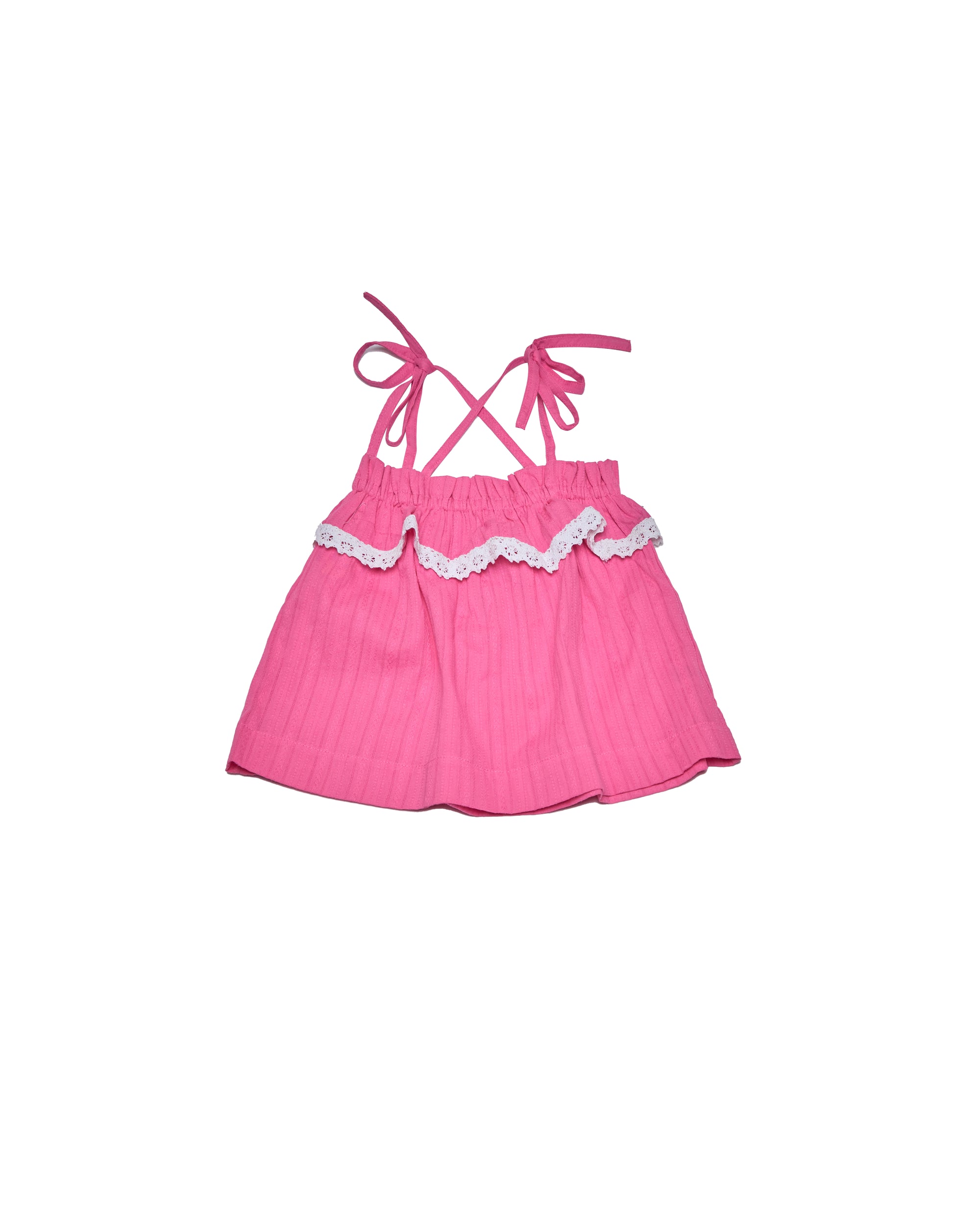 Cross Over Back Top (Pink Sands)