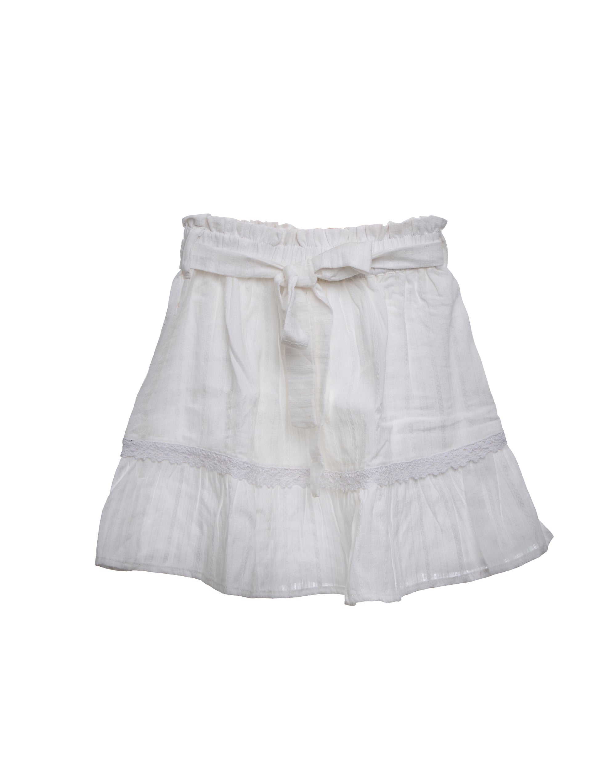 Skirt With Belt (Ivory Tide)