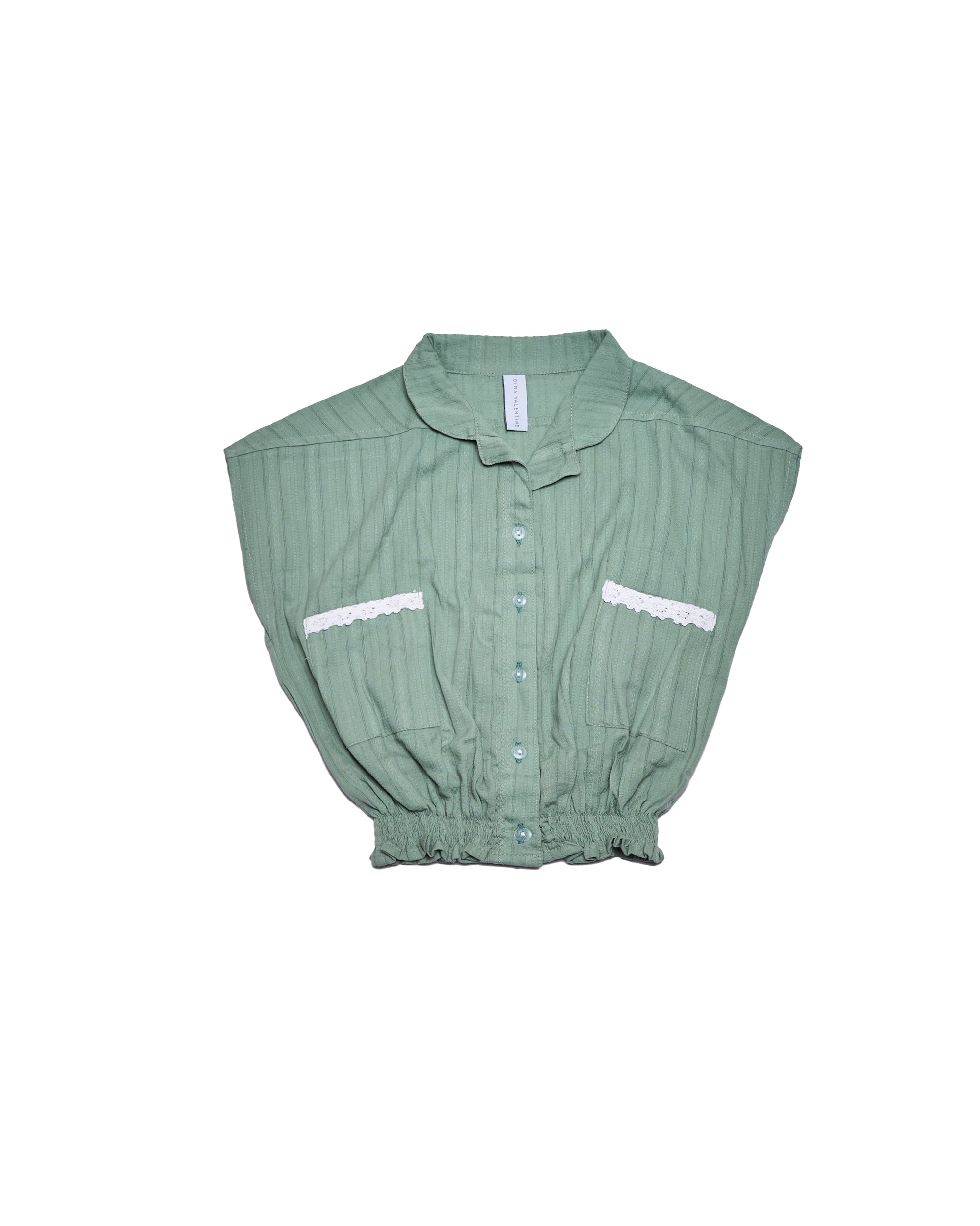 Sleeves Shirt (Sage Drift)