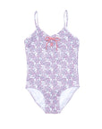 One Piece Swimsuit with Tie Front