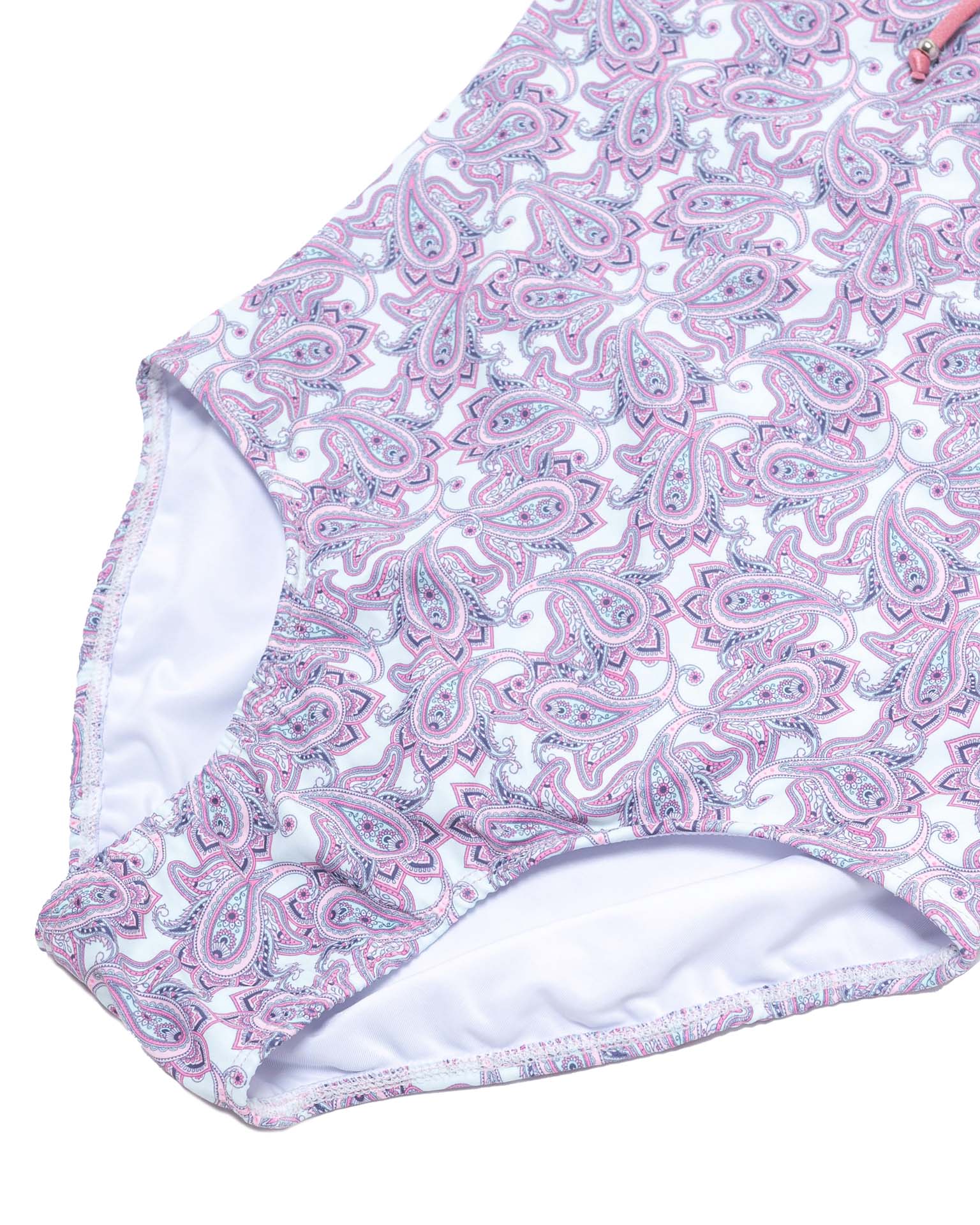 One Piece Swimsuit with Tie Front