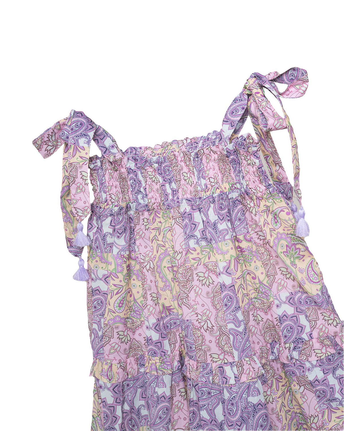 Adele Tiered Dress - Ocean