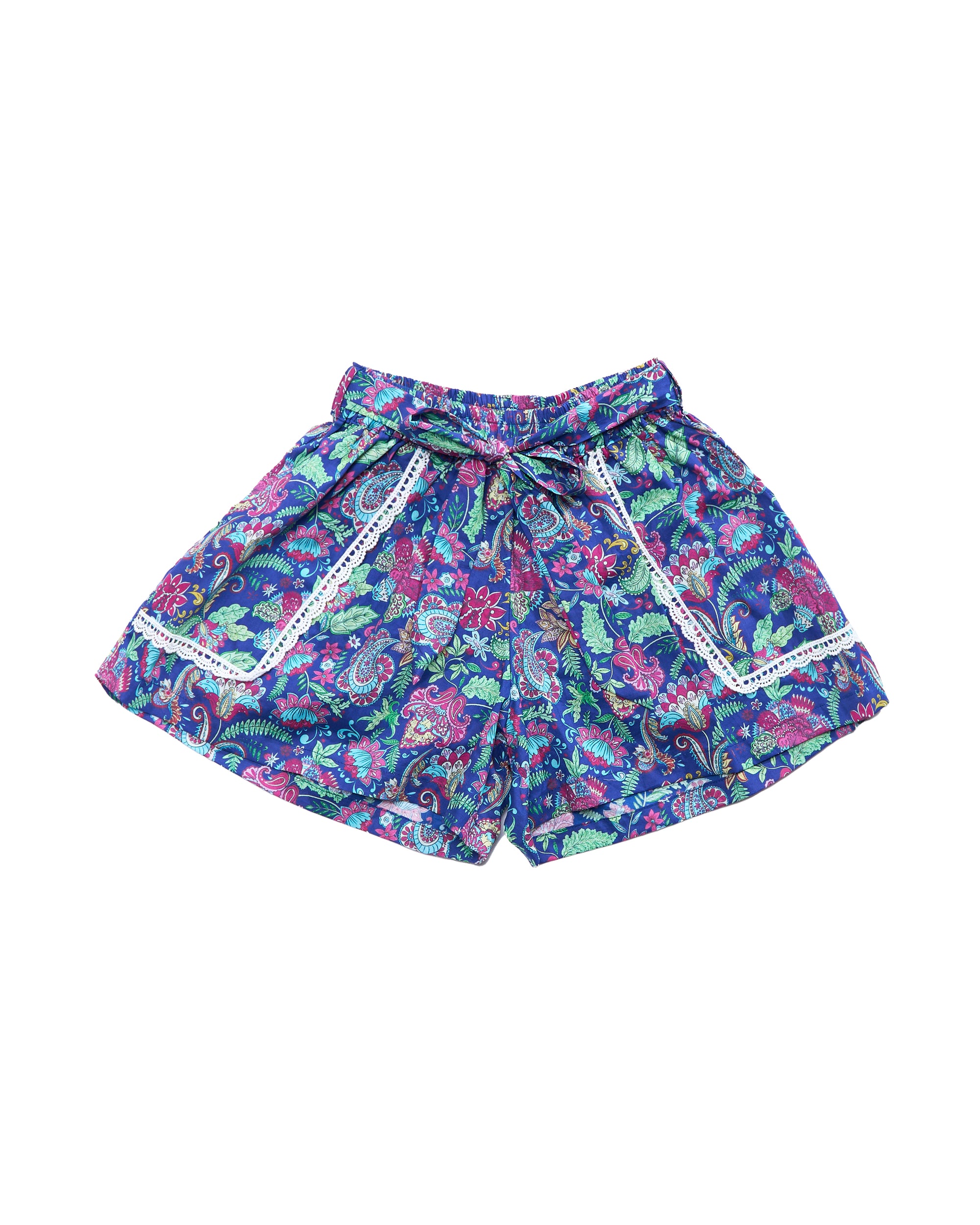 Cotton Shorts With Pocket (River)